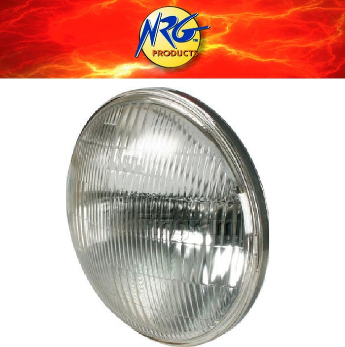 Sealed Beam Headlight 7" 178mm Round 75/50w 12v High/Low 3 Pin Push On Terminals