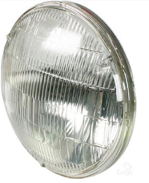 Sealed Beam Head Light 5 3/4" 146mm 60/37.5w 12 Volt High/Low 3 Pin Incandescent