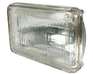 Semi Sealed Beam 100 x 165mm High/Low Beam 3 Pin Push On Suitable for H4 Bulb